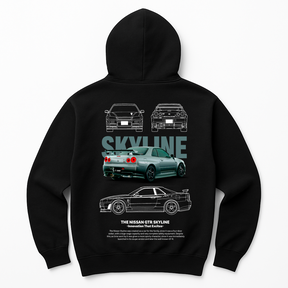 Moletom Unisex Nissan Gtr SKyline