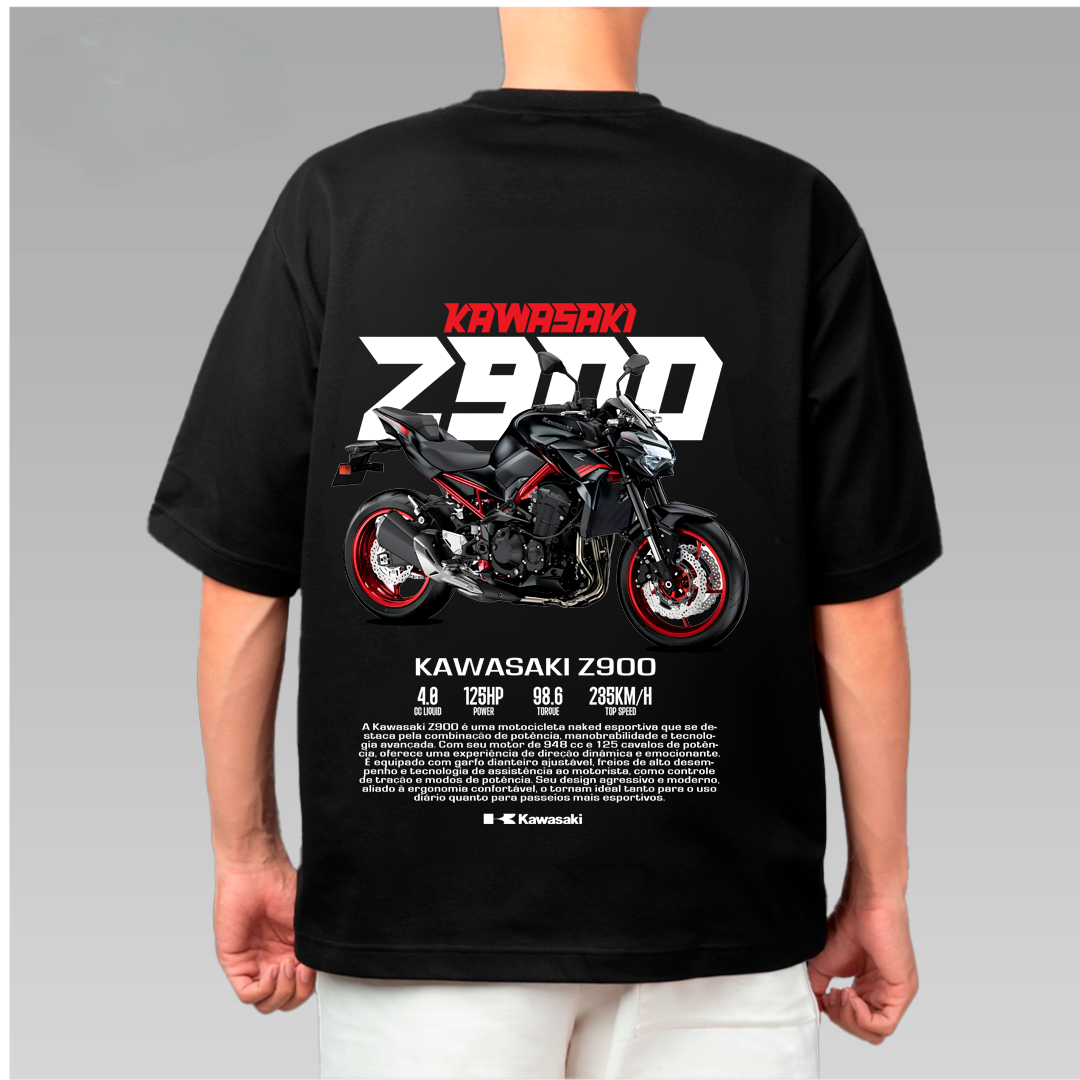 CAMISA KAWASAKI Z900 VERMELHA