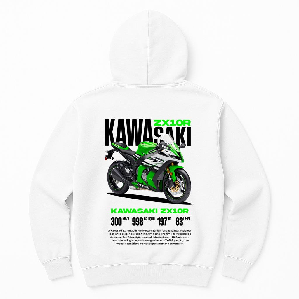 Moletom Kawasaki ZX-10R Especial