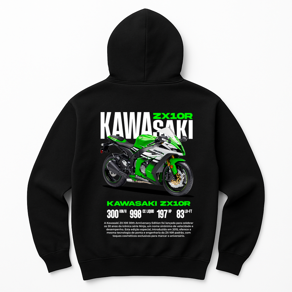 Moletom Kawasaki ZX-10R Especial