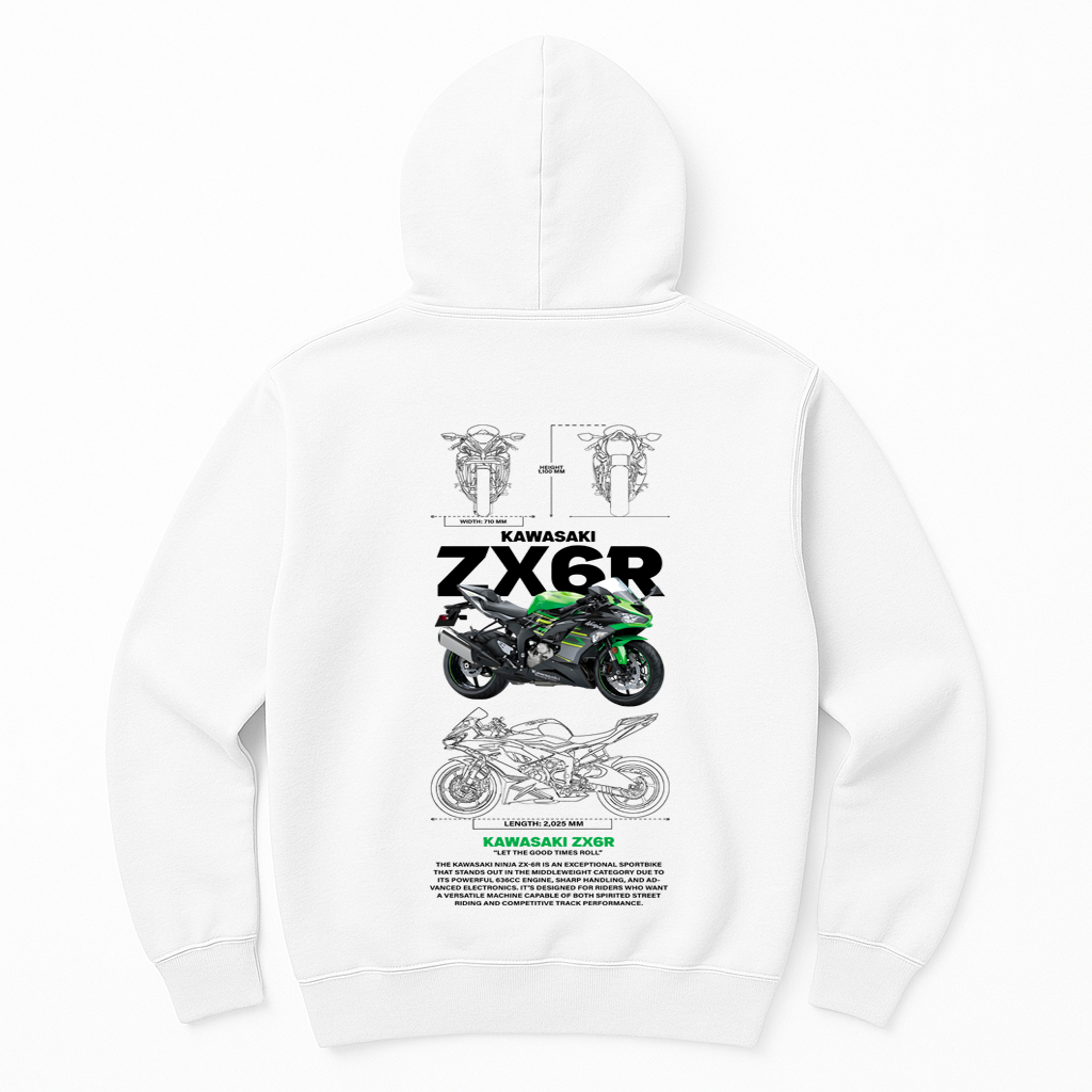Moletom Kawasaki ZX6R